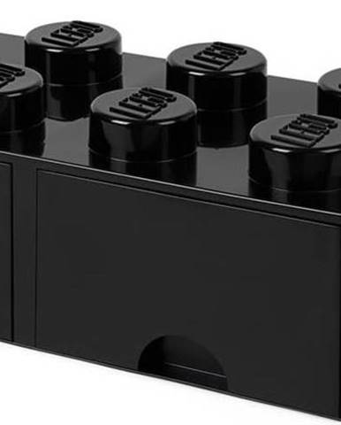 Černý úložný box se dvěma šuplíky LEGO®