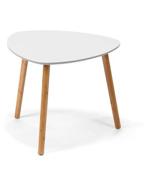 loomi.design Bílý odkládací stolek Bonami Essentials Viby, 55 x 55 cm