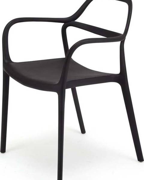 Le Bonom Sada 2 černých jídelních židlí Bonami Selection Dali Chaur