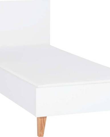 Bílá jednolůžková postel Vox Concept, 90 x 200 cm