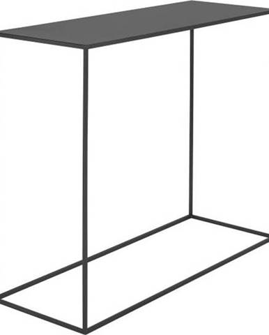 Černý konzolový kovový stůl Custom Form Tensio, 100 x 35 cm