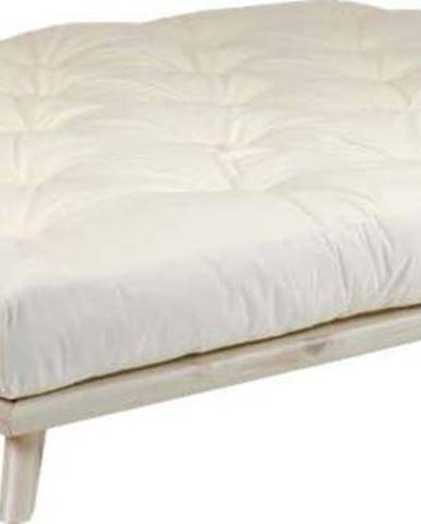 Dvoulůžková postel Karup Design Senza Bed Natural, 140 x 200 cm