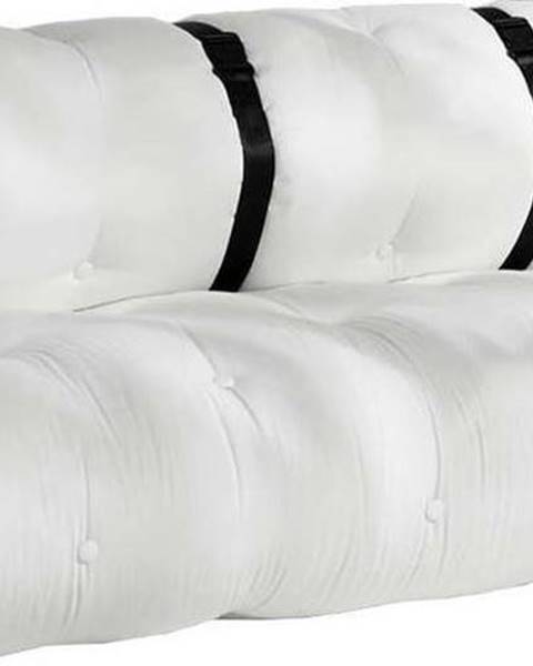 Karup Design Bílá rozkládací pohovka vhodná do exteriéru Karup Design Design OUT™ Buckle Up White