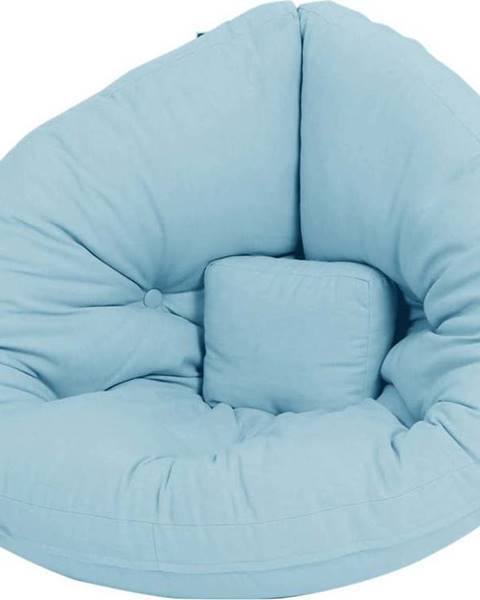 Karup Design Modré relaxační dětské křesílko Mini Nido - Karup Design