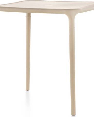 Béžový jídelní stůl Magis Air, 65 x 65 cm