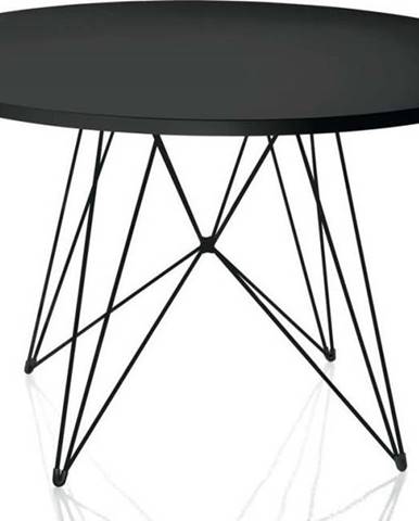 Černý jídelní stůl Magis Bella, ø 120 cm