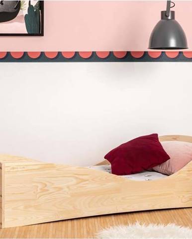 Dětská postel z borovicového dřeva Adeko Pepe Elk, 90 x 200 cm