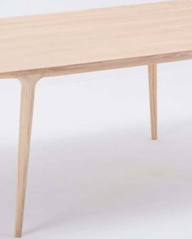 Jídelní stůl z masivního dubového dřeva Gazzda Fawn, 160 x 90 cm
