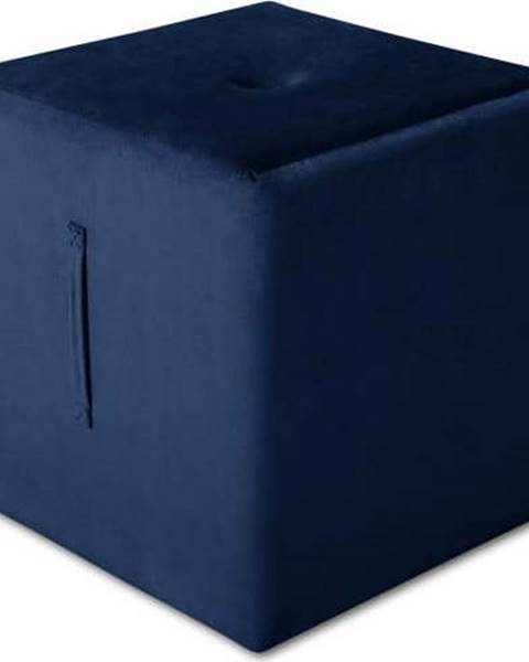 Mazzini Sofas Modrý puf Mazzini Sofas Margaret, 40 x 45 cm