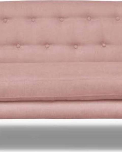Cosmopolitan design Světle růžová pohovka Cosmopolitan design London, 192 cm