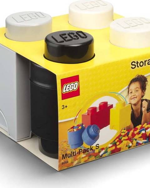 LEGO Set 3 ks plastových úložných krabic na LEGO®, 25 x 25,2 x 18,1 cm