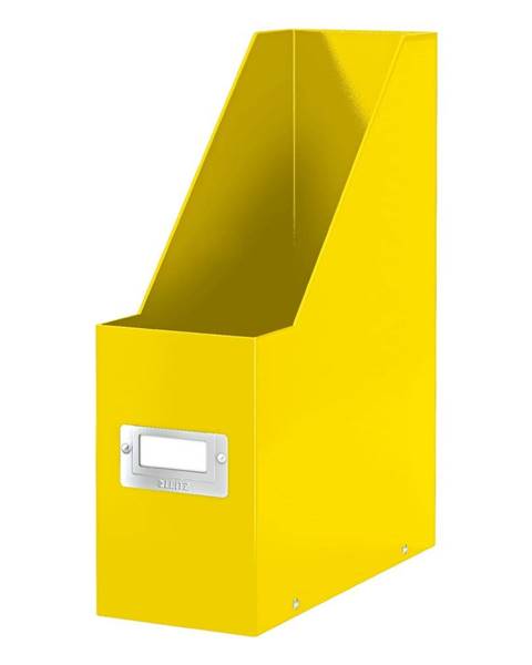 Leitz Žlutý kartonový organizér na dokumenty Click&Store - Leitz