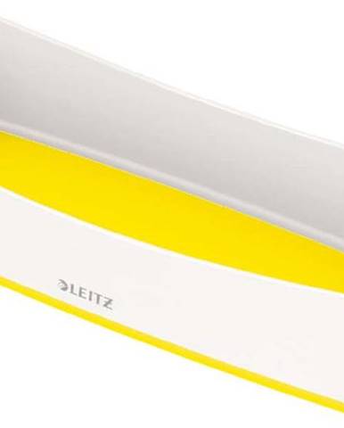 Bílo-žlutý plastový organizér na psací potřeby MyBox - Leitz