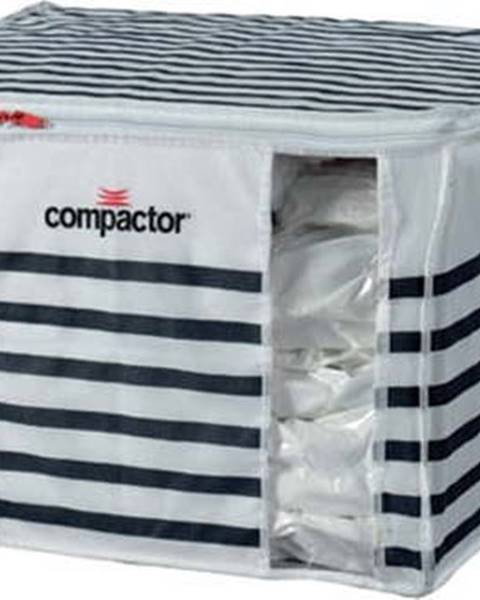 Compactor Úložný box na oblečení Compactor Medium Mariniere 3D Vacuum Bag, 125 l