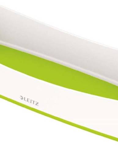 Bílo-zelený stolní organizér Leitz MyBox, délka 31 cm