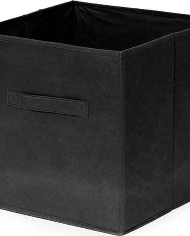 Černý skládatelný úložný box Compactor Foldable Cardboard Box