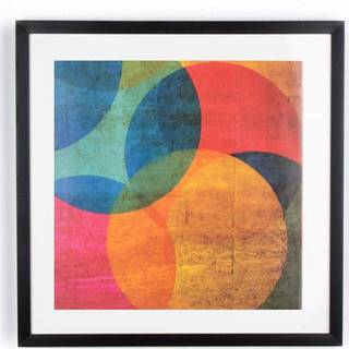 Obraz Graham & Brown Neon Circle, 50 x 50 cm