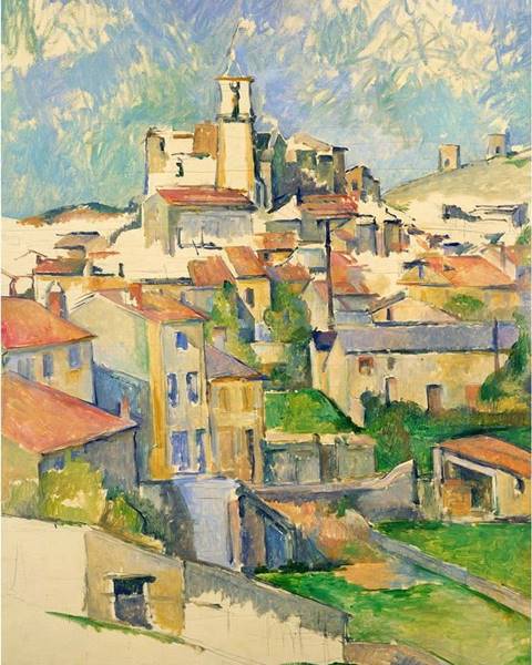 Fedkolor Reprodukce obrazu Paul Cézanne - Gardanne, 60 x 80 cm