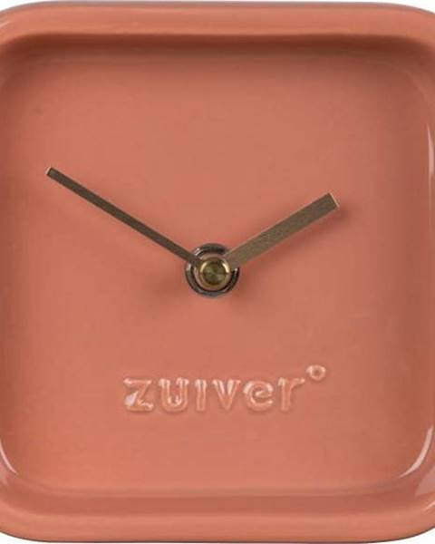 Zuiver Růžové stolní hodiny Zuiver Cute