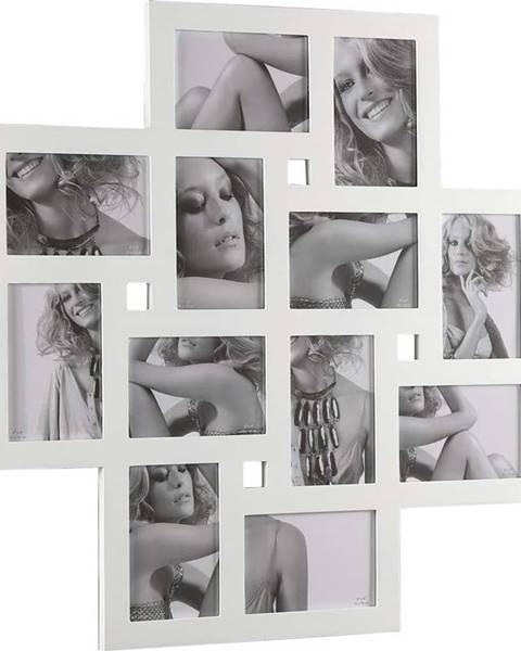 Tomasucci Bílý nástěnný fotorámeček Tomasucci Collage, 10 x 15 cm
