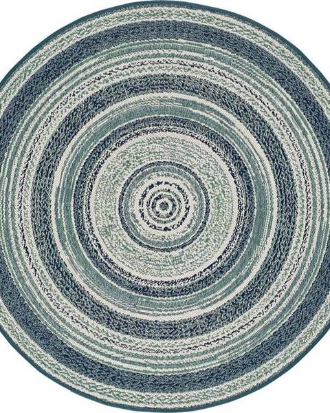 Universal Modrý venkovní koberec Universal Verdi, ⌀ 120 cm
