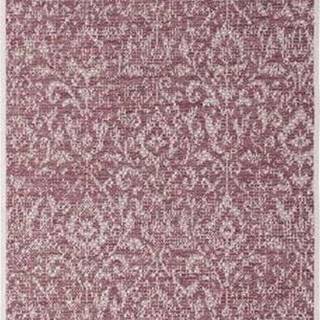 Fialovo-béžový venkovní koberec Bougari Hatta, 70 x 200 cm
