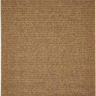 Hnědý venkovní koberec Floorita Plain, 133 x 190 cm
