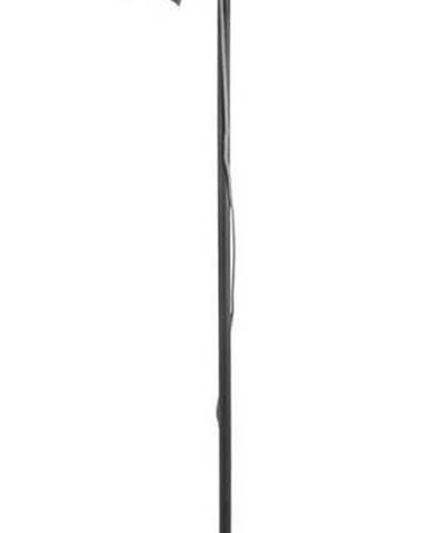 Černá stojací lampa Leitmotiv Tuned Iron, výška 180 cm