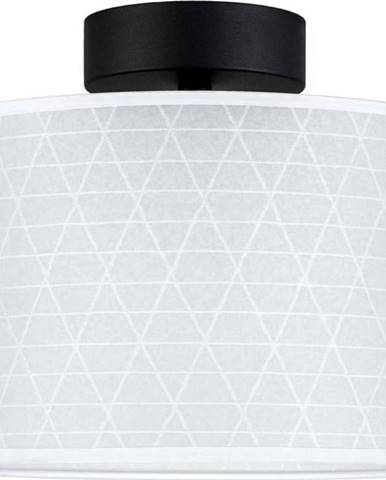 Bílé stropní svítidlo se vzorem trojúhelníků Sotto Luce Taiko, ⌀ 25 cm