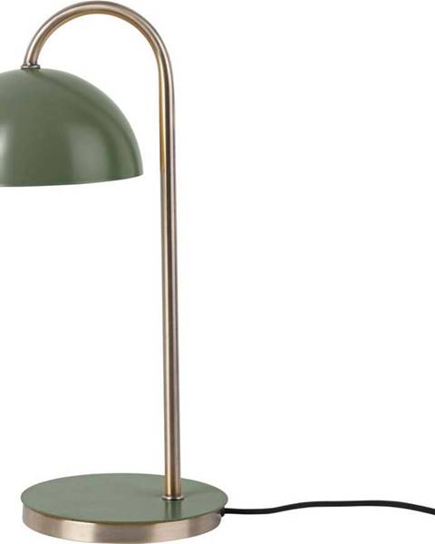 Leitmotiv Stolní lampa v matné zelené barvě Leitmotiv Decova