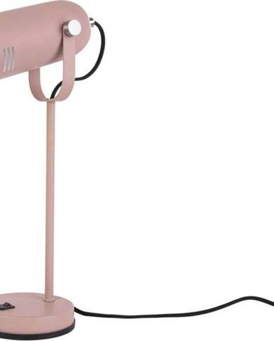 Růžová stolní lampa Leitmotiv Husk