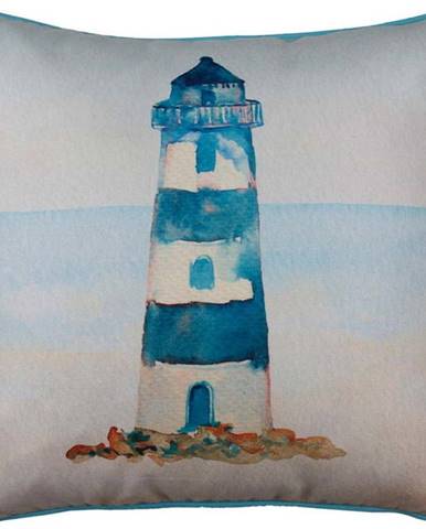 Povlak na polštář Mike & Co. NEW YORK Blue Lighthouse, 43 x 43 cm