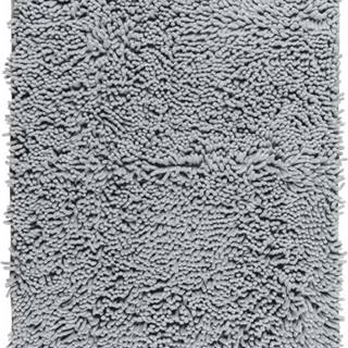 Světle šedá koupelnová předložka Wenko Chenille, 80 x 50 cm