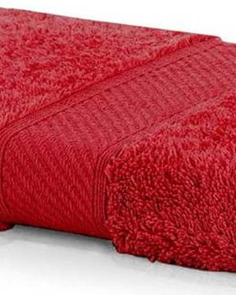 DecoKing Červený ručník DecoKing Bamby Red, 50 x 100 cm