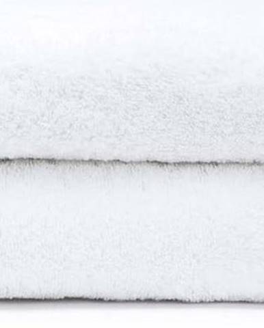 Sada 2 bílých ručníků ze 100% bavlny Bonami Selection, 50 x 90 cm