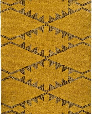 Žlutý koberec Universal Zaida Mostaza, 120 x 170 cm
