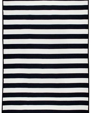Černo-bílý oboustranný koberec Sentinus, 120 x 180 cm