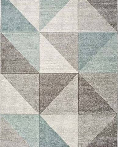 Modro-šedý koberec Universal Retudo Naia, 80 x 150 cm