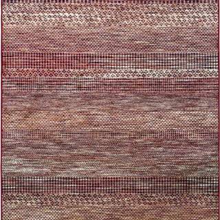 Červený koberec z viskózy Universal Belga Beigriss, 100 x 140 cm