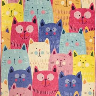 Dětský koberec Cats, 100 x 160 cm