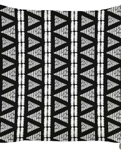 Černobílý povlak na polštář Mike & Co. NEW YORK Geometric Tribal, 43 x 43 cm