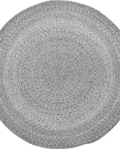 Šedý koberec Bloomingville Roxie, ⌀ 120 cm