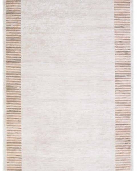Vitaus Hnědobéžový koberec Vitaus Hali Ruto, 80 x 150 cm