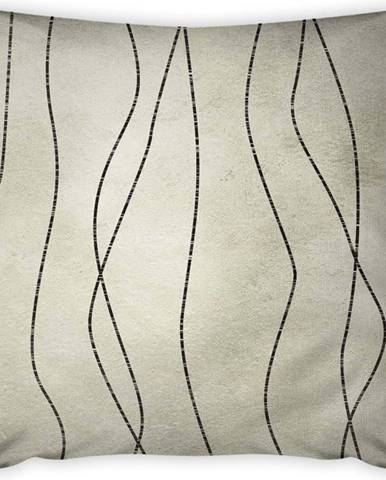Povlak na polštář Vitaus Puro Lines, 43 x 43 cm