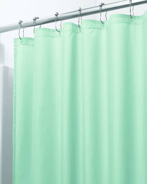 iDesign Zelený sprchový závěs iDesign, 200 x 180 cm