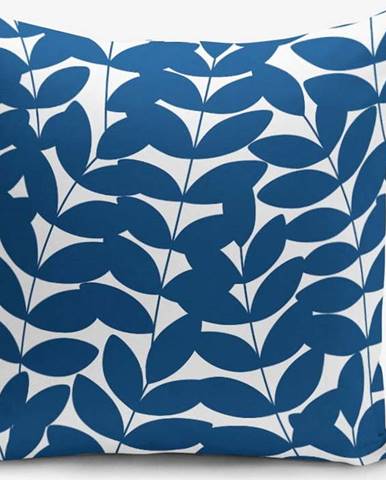 Povlak na polštář s příměsí bavlny Minimalist Cushion Covers Leafy, 45 x 45 cm