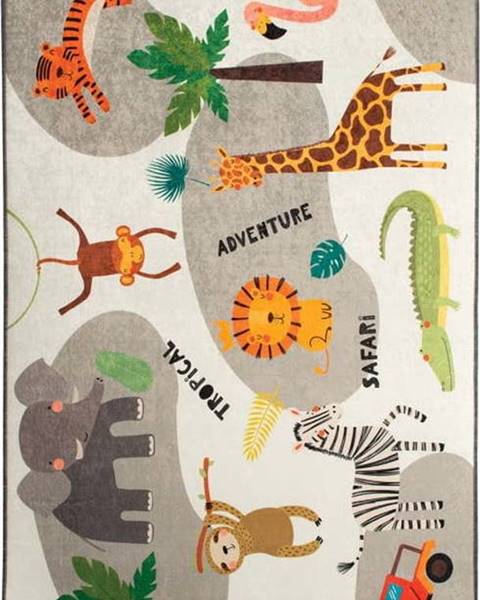 Dětský koberec Safari, 100 x 160 cm
