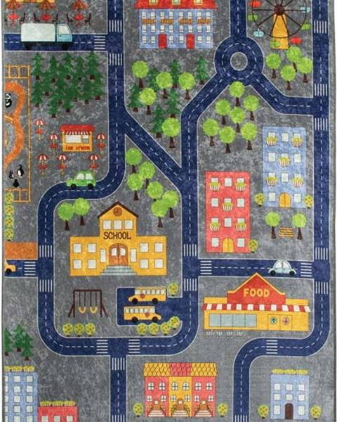 Bonami Dětský koberec Small Town, 140 x 190 cm