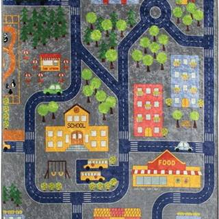 Dětský koberec Small Town, 140 x 190 cm