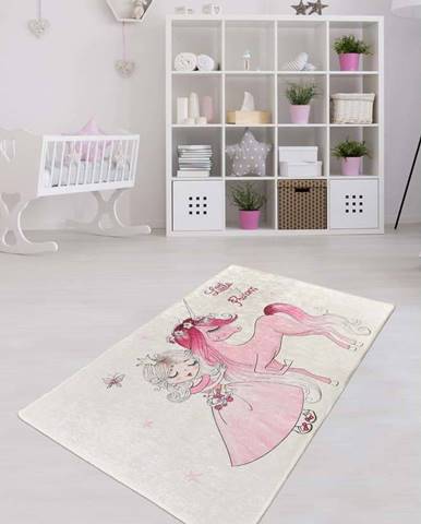 Dětský protiskluzový koberec Chilai Little Princess, 100 x 160 cm